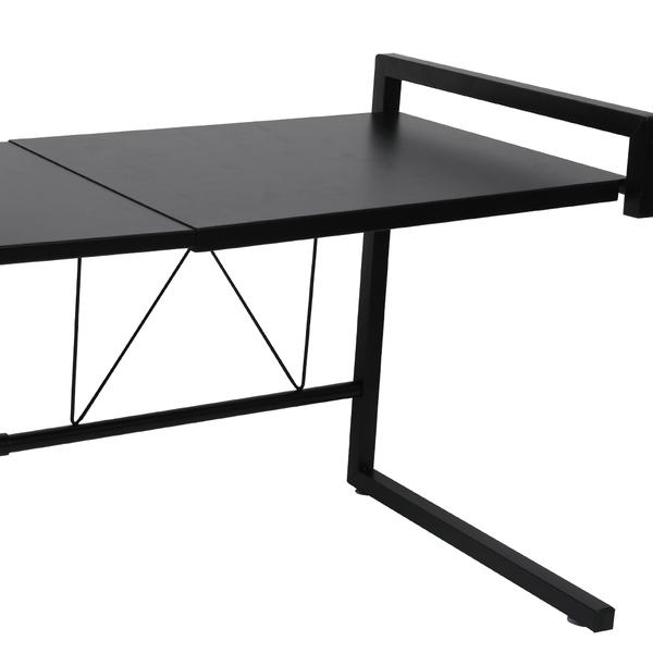 kitchen supplies Microwave Oven Shelf Kitchen Organiser Black
