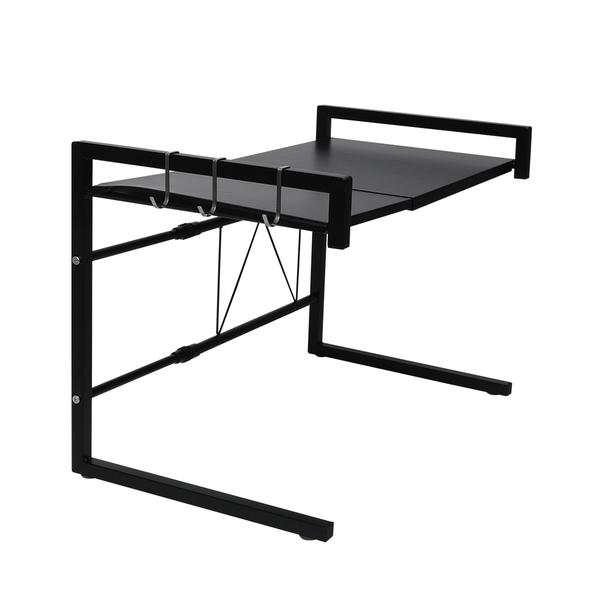 kitchen supplies Microwave Oven Shelf Kitchen Organiser Black