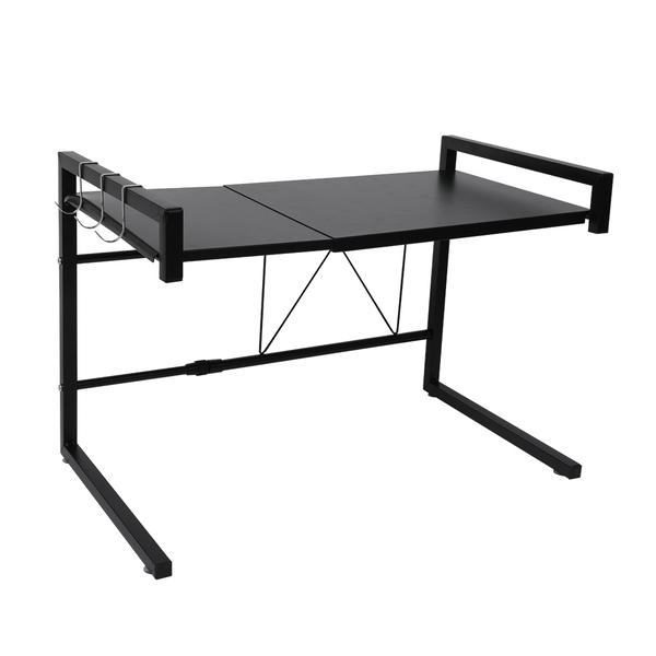 kitchen supplies Microwave Oven Shelf Kitchen Organiser Black