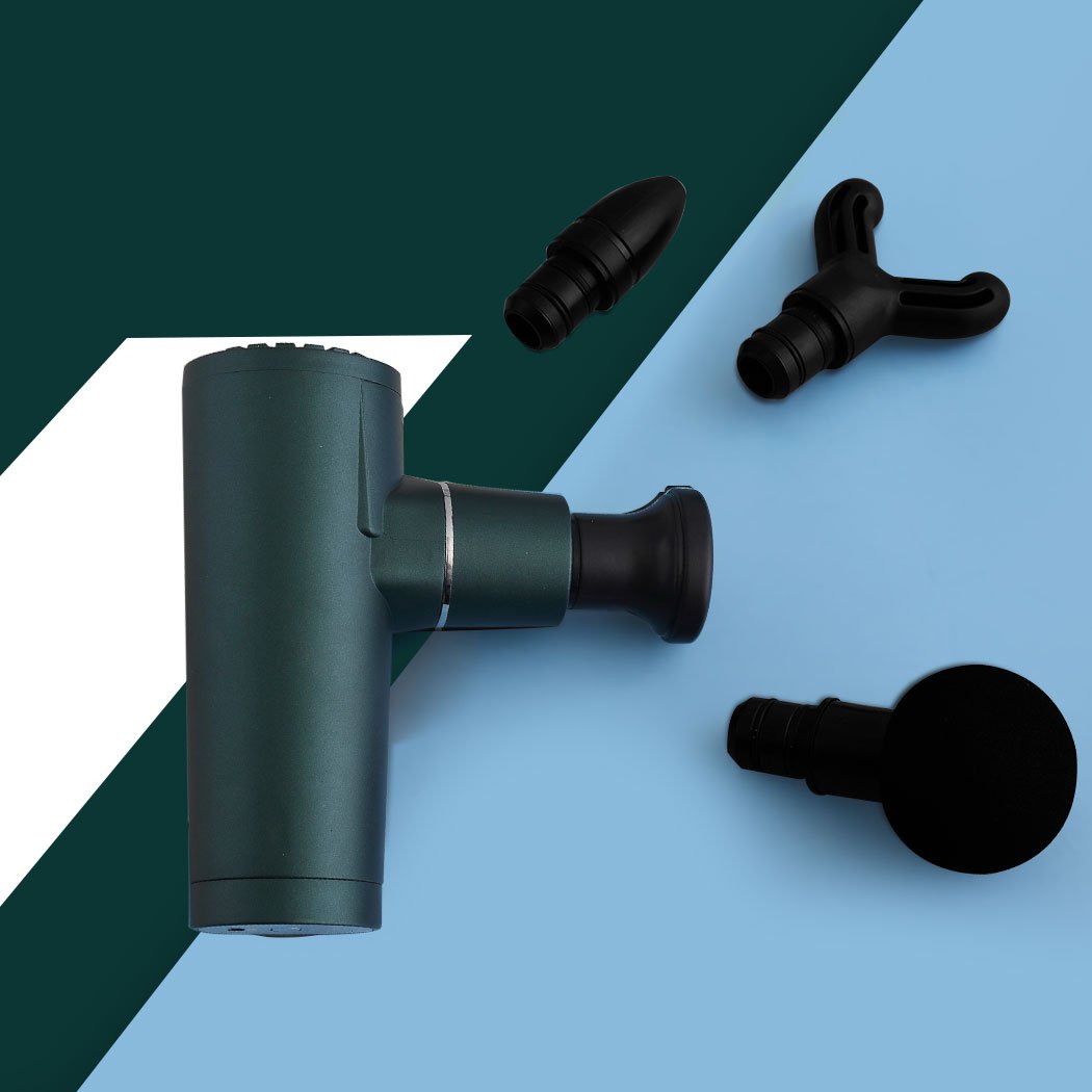 health fitness&sport Mini Massage Gun 4 Head USB