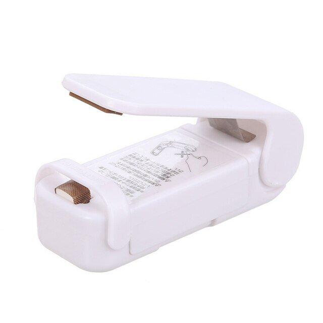 Impulse Sealers Mini Plastic Bag Sealer - White