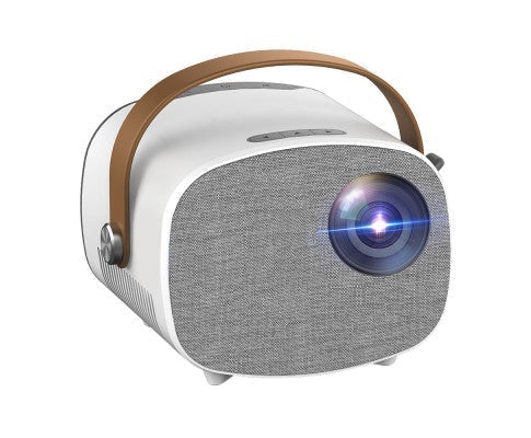 Mini Video Projector USB Portable 50ANSI Lumens HD 1080P Home Theater