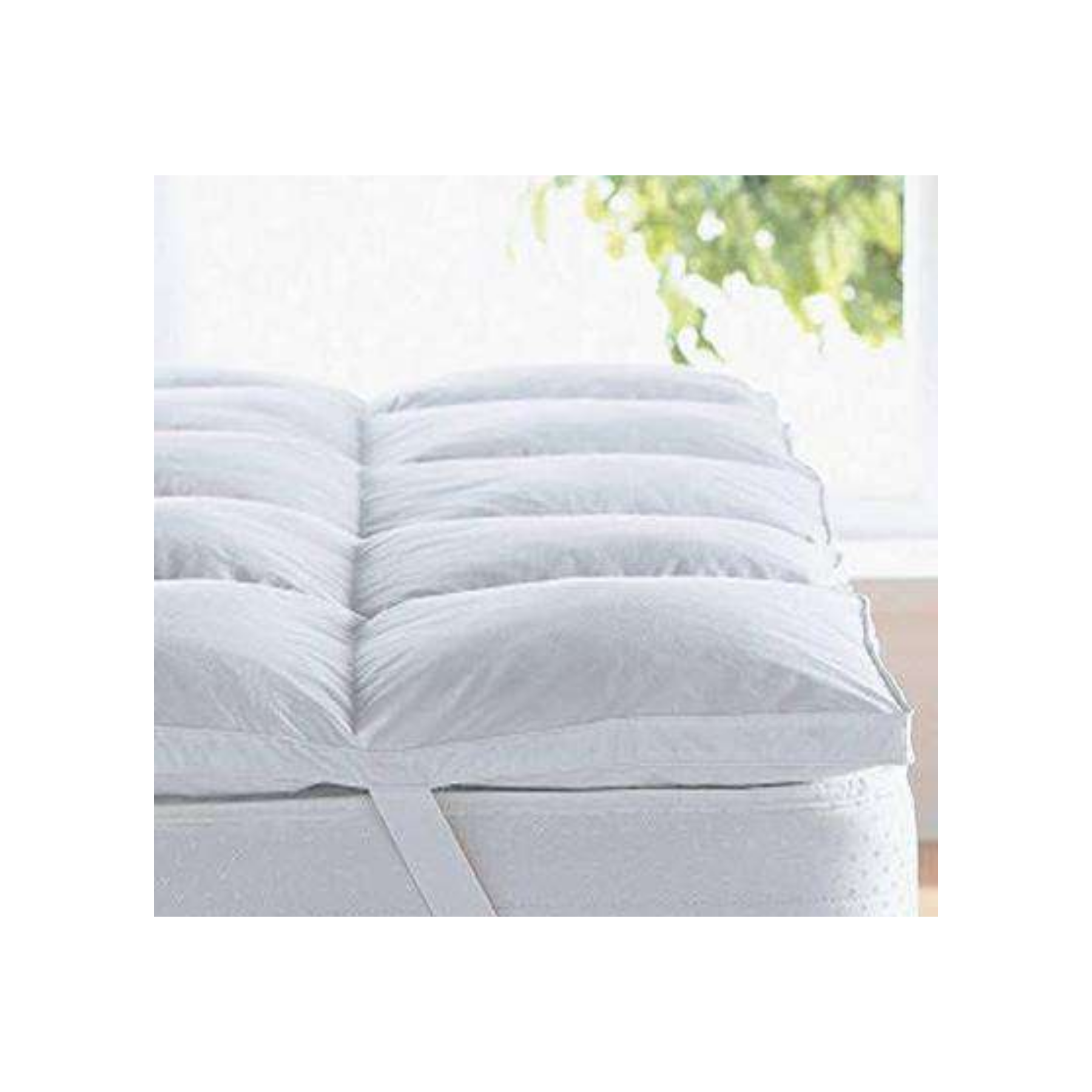 bedding Miracle Plush Mattress Topper - Duck Down Double