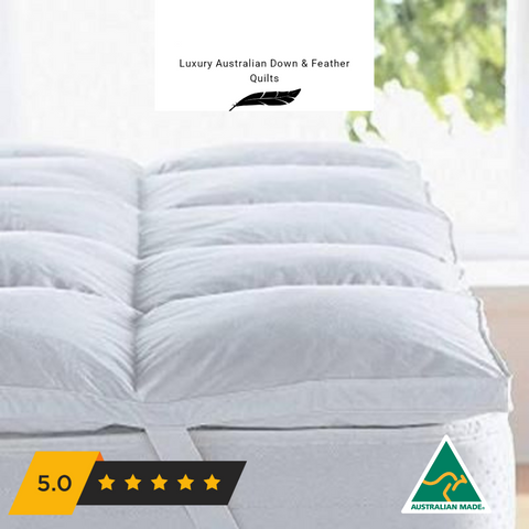 bedding Miracle Plush Mattress Topper - Goose Queen