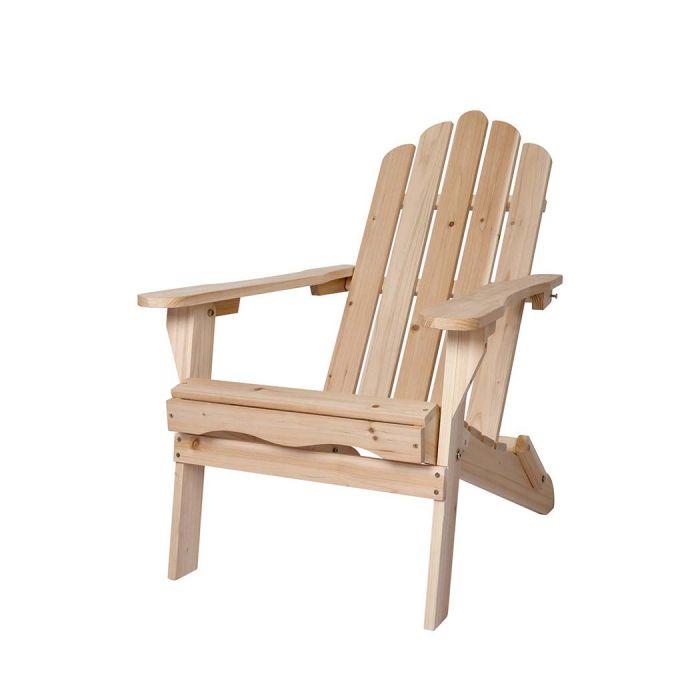 Modern Adirondack Wooden Patio Garden Chairs