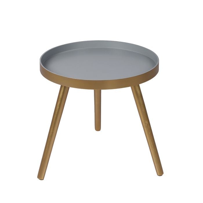Modern Coffee Table Storage Bedside Table Plant Stand Wooden-Blue