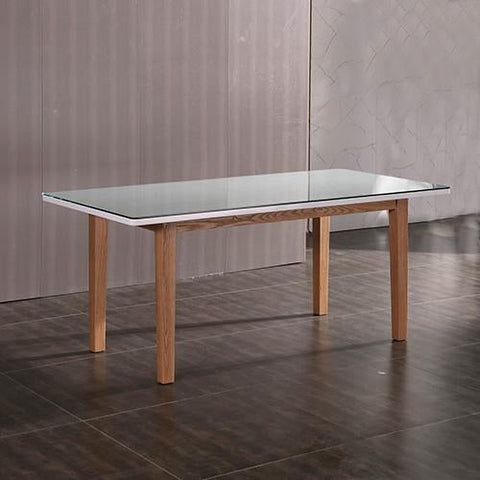 Dining Modern Dining Table White Ash Colour