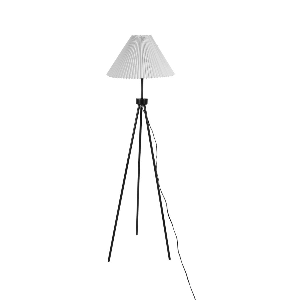 Stand Light Modern LED Floor Lamp Indoor Classic Linen Fabric