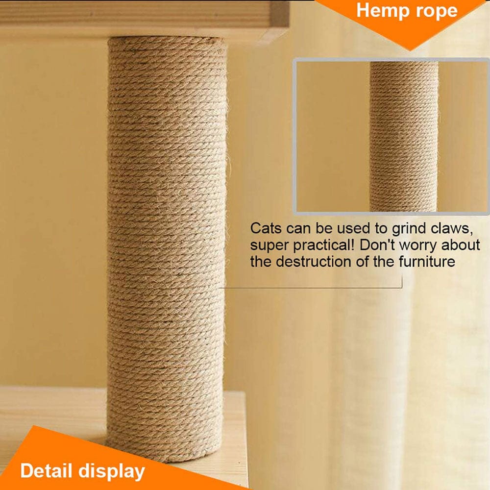 Modern Multi-Level Cats Tree Kittens Scratching Posts