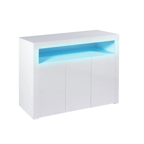 dining room Modern Sideboard Cabinet Storage Furniture - White