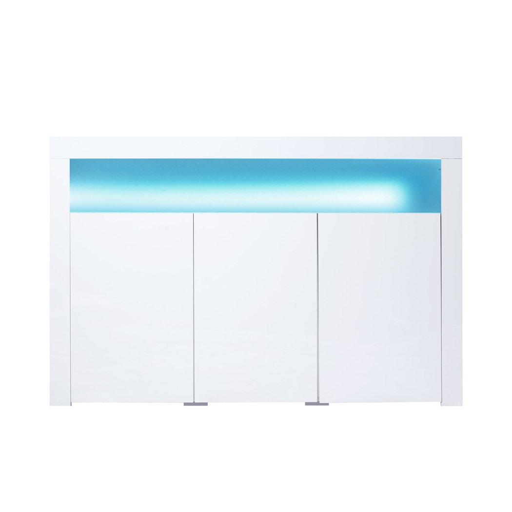 dining room Modern Sideboard Cabinet Storage Furniture - White