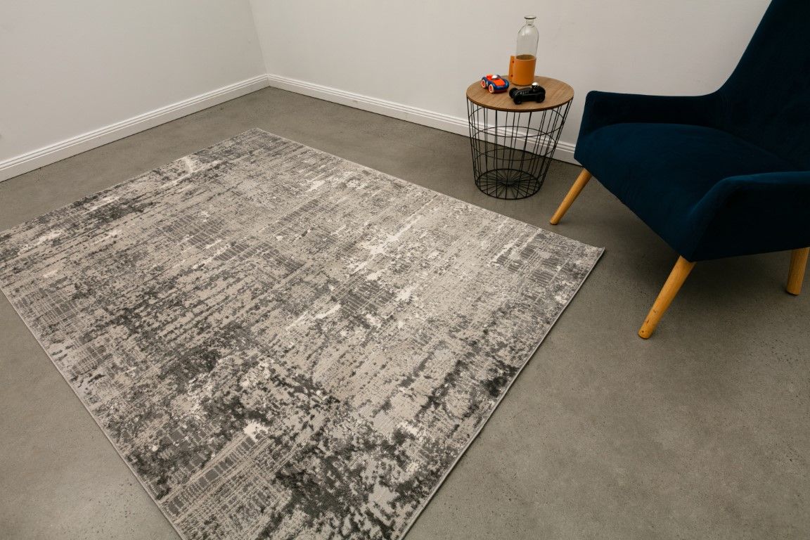 Floor Rug Modern style grey 160x230 rug bculture7773/grey
