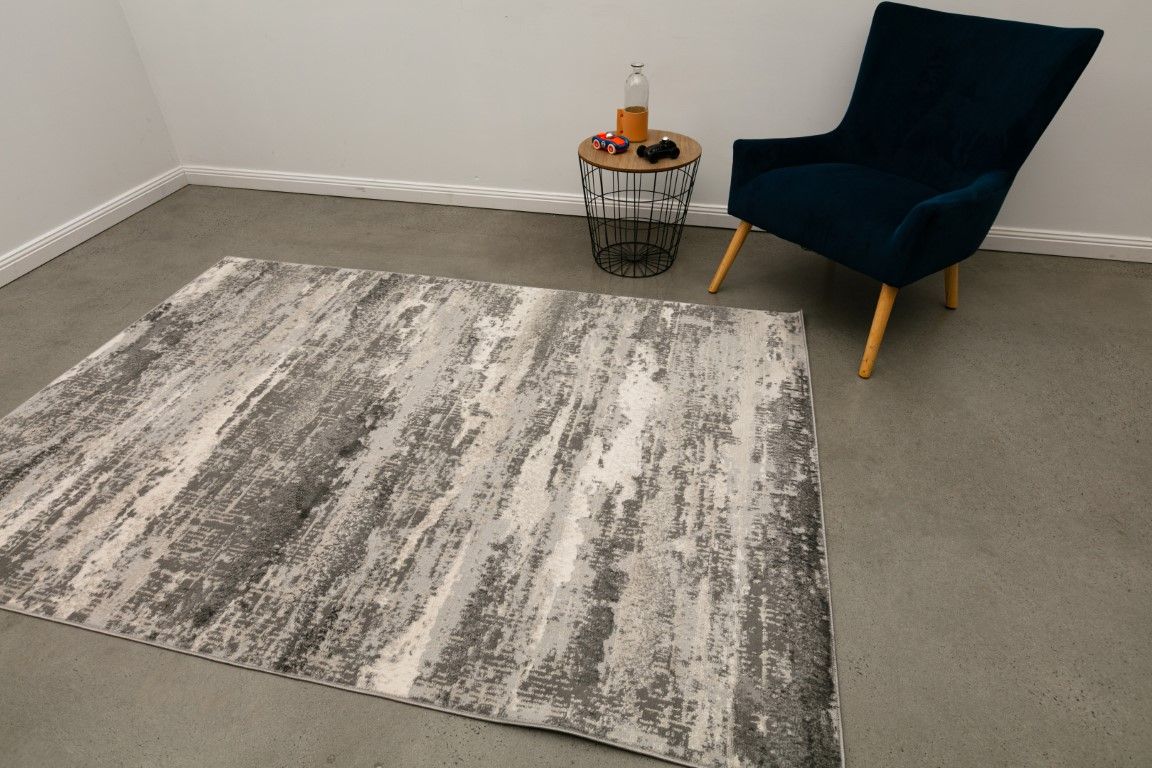 Floor Rug Modern style grey 160x230 rug bculture7774/grey
