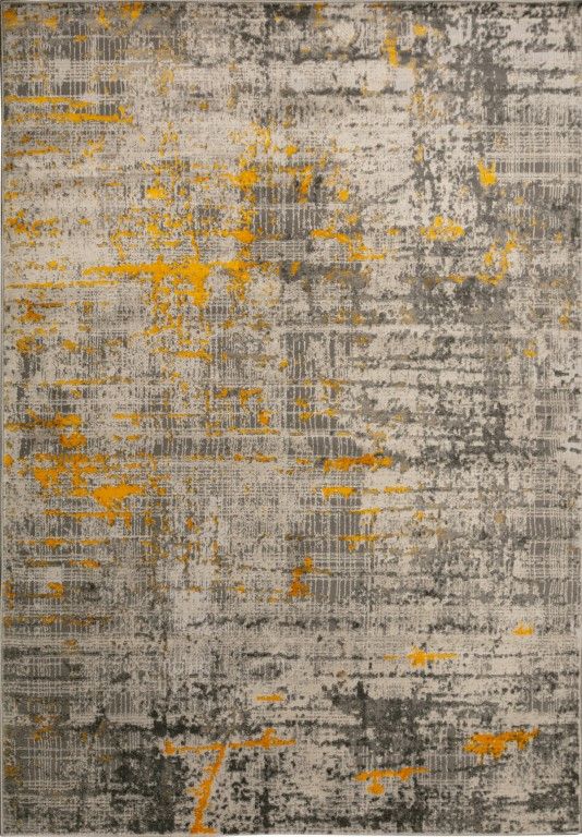 Floor Rug Modern style mustard 160x230 rug bculture7773/mustard
