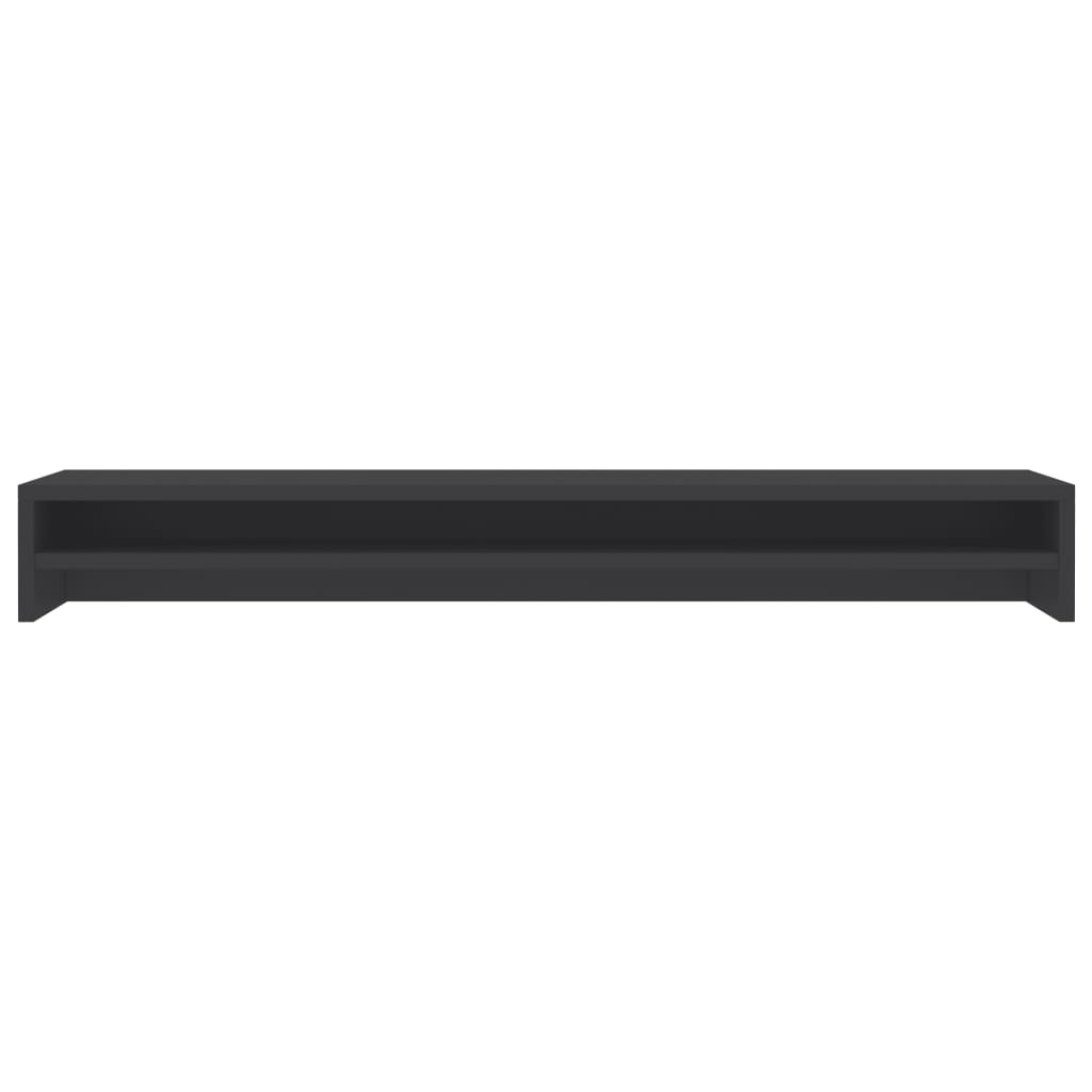 Monitor Stand Grey 100x24x13 cm Chipboard