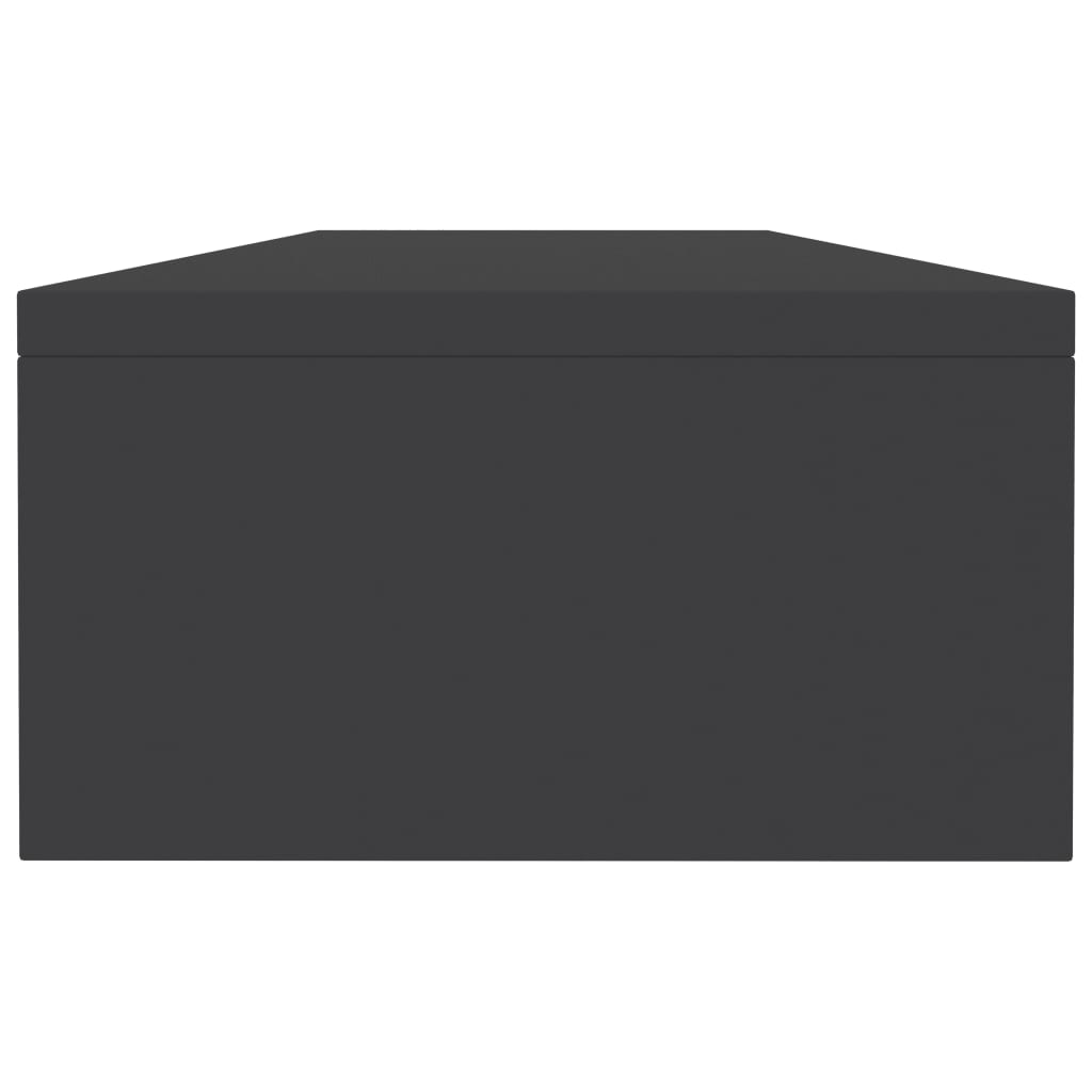 Monitor Stand Grey 100x24x13 cm Chipboard