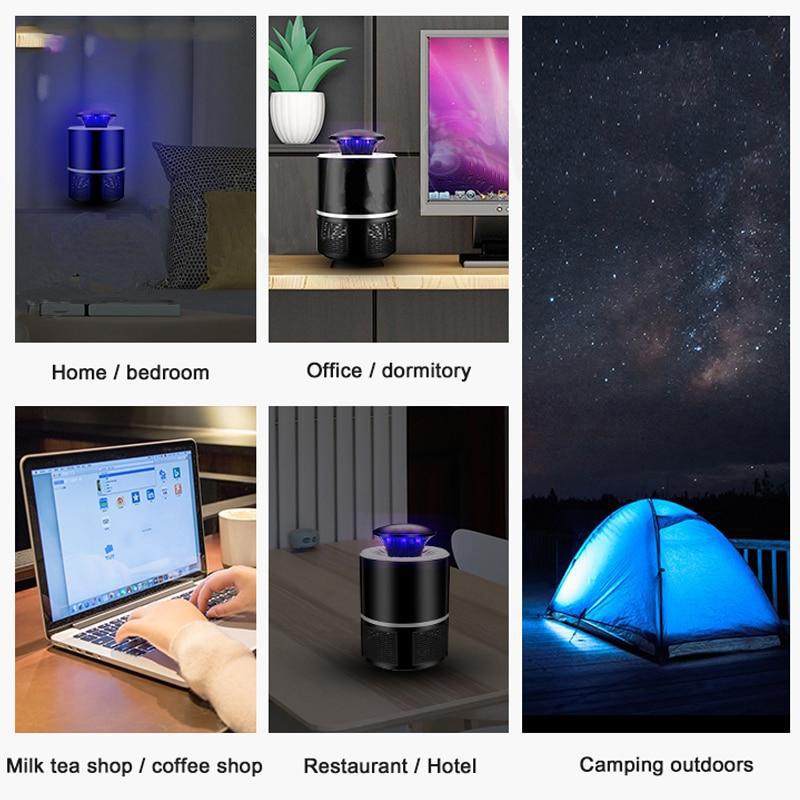 Mosquito Killer lamp Mosquito Trap LED Night Light Lamp Bug Insect Killer USB - photo 6