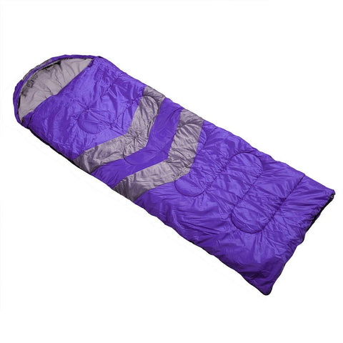 Mountview -20Â°C Outdoor Camping Thermal Sleeping Bag Purple
