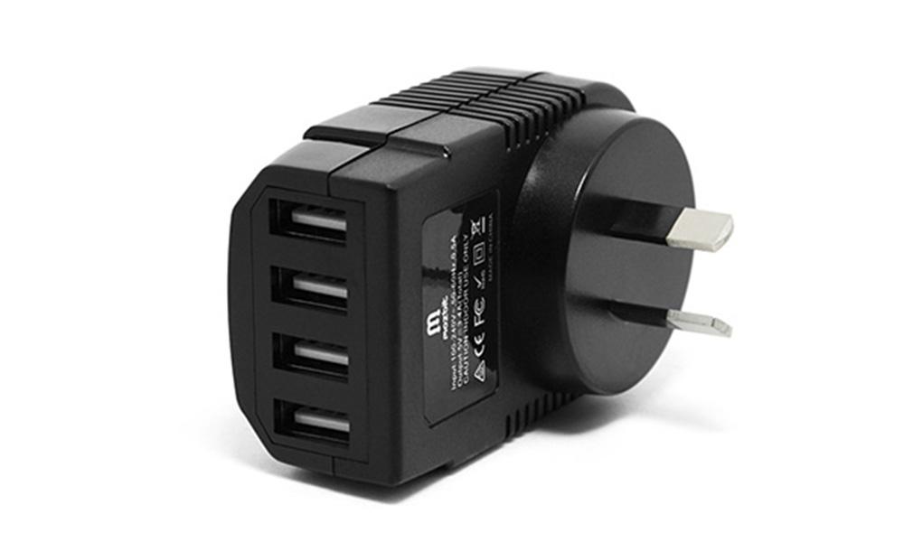 Battery Chargers & Power Mozbit 3.4A 4-Port USB Wall Charger
