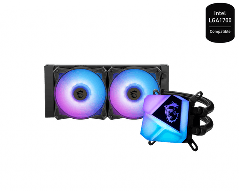 MSI MAG CORELIQUID C240 Liquid CPU Cooler.