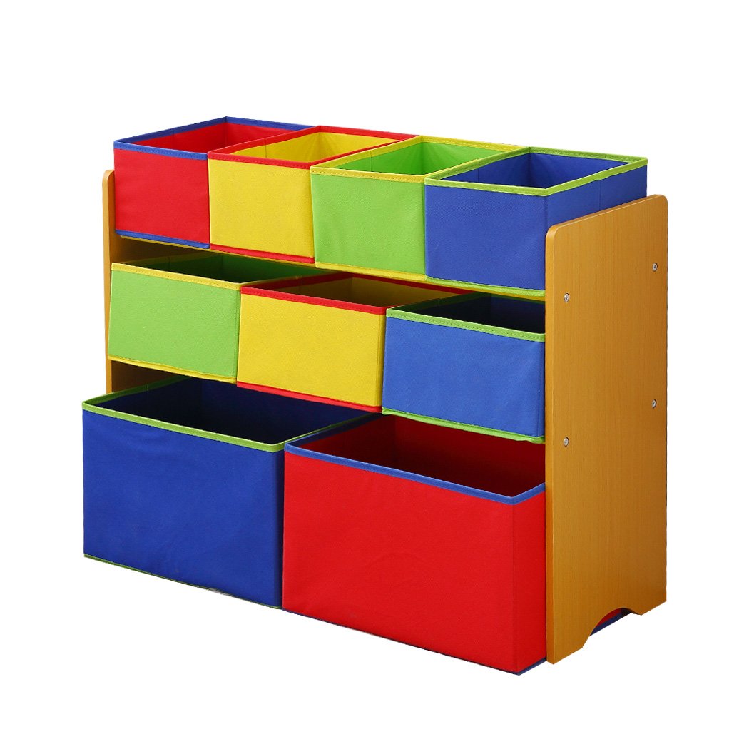 Kids Products Multi-bin Kids Toy Box-Nature