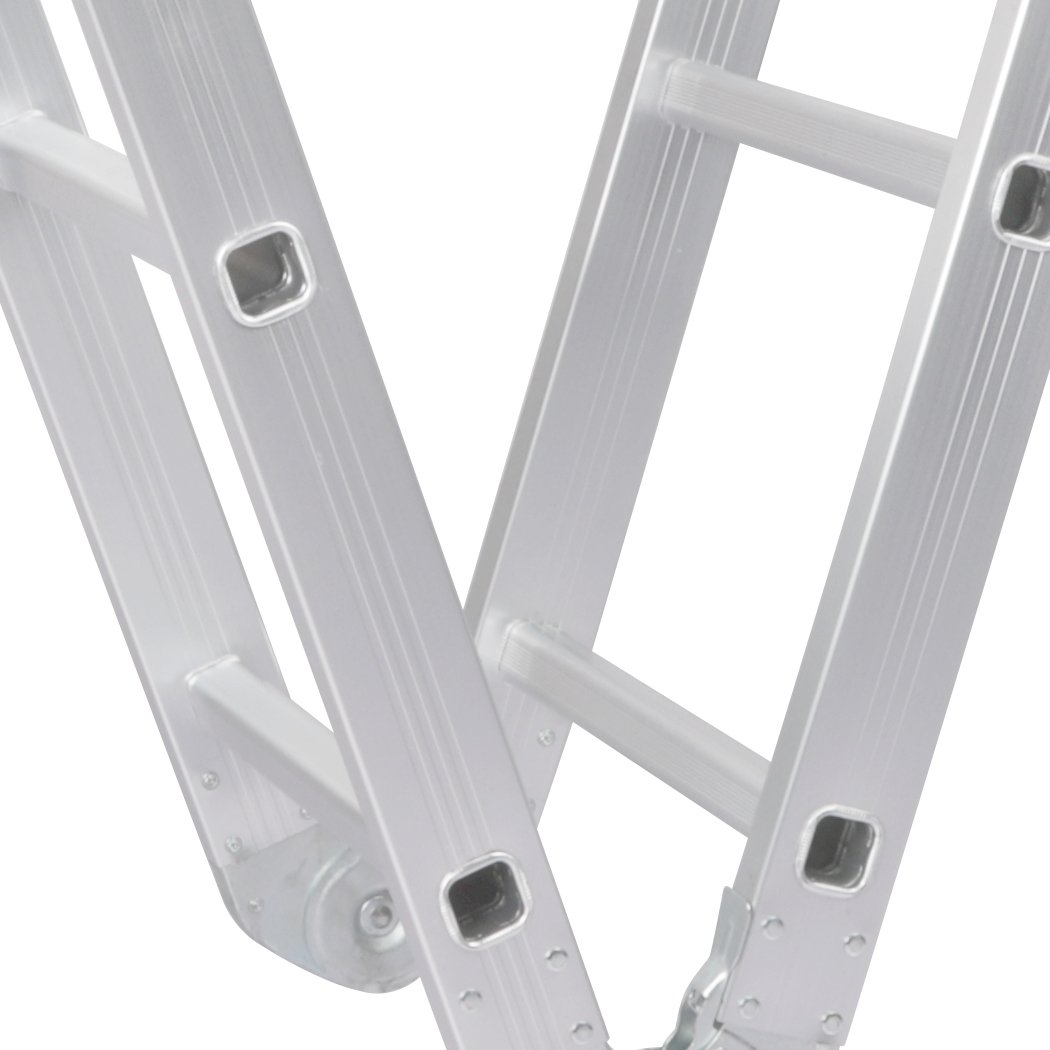 Tools & Accessories Multi Purpose Ladder 5.7M Aluminium Folding Platform Household Office Extension