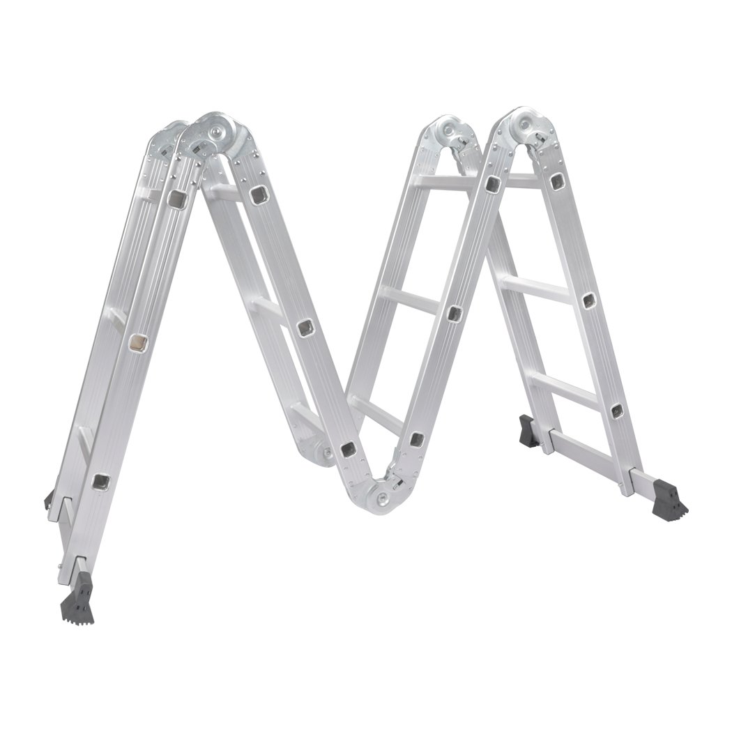 Tools & Accessories Multi Purpose Ladder 5.7M Aluminium Folding Platform Household Office Extension