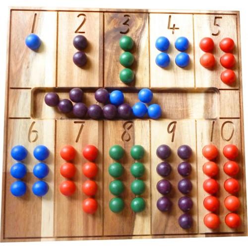 Toys Natural Counting Board