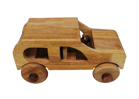 Toys Natural Wooden Car