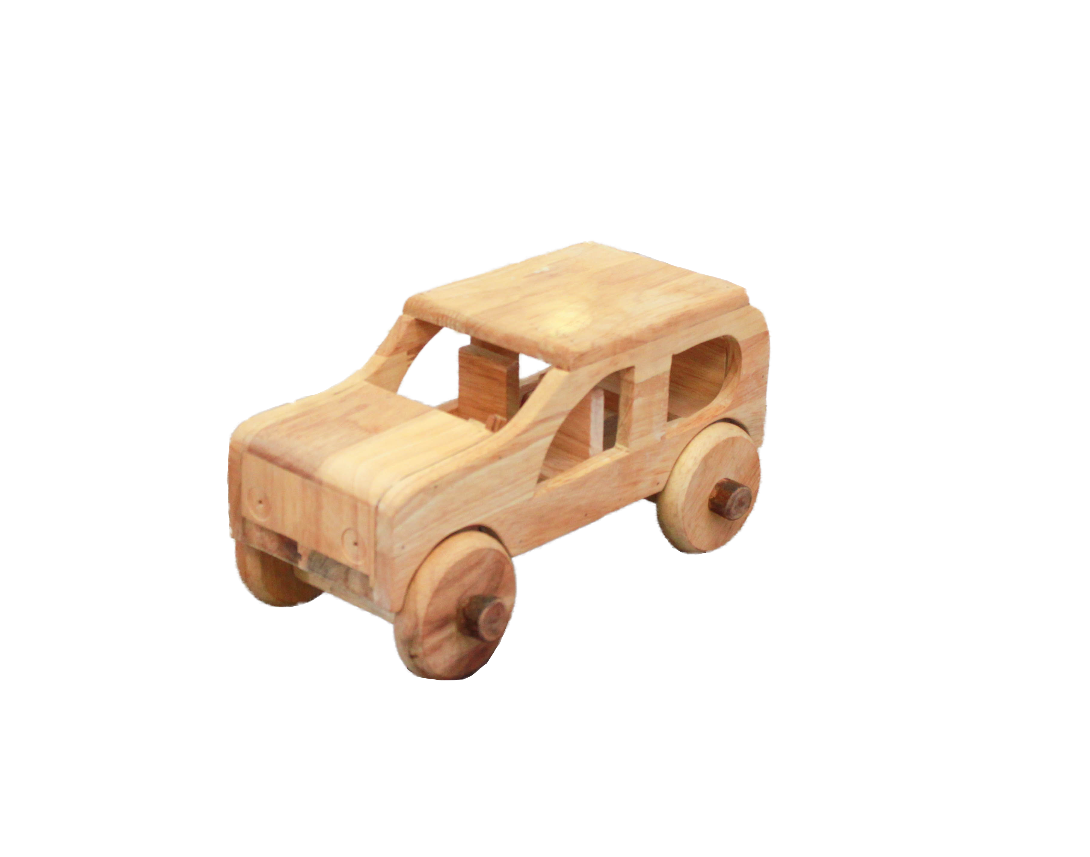 Toys Natural Wooden Car