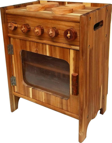 Toys Natural Wooden Stove