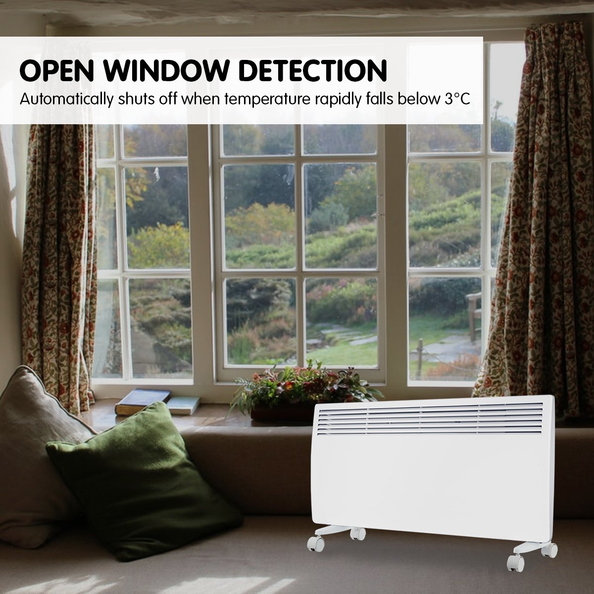 homewares Ndm-20wt 2000w electric panel heater