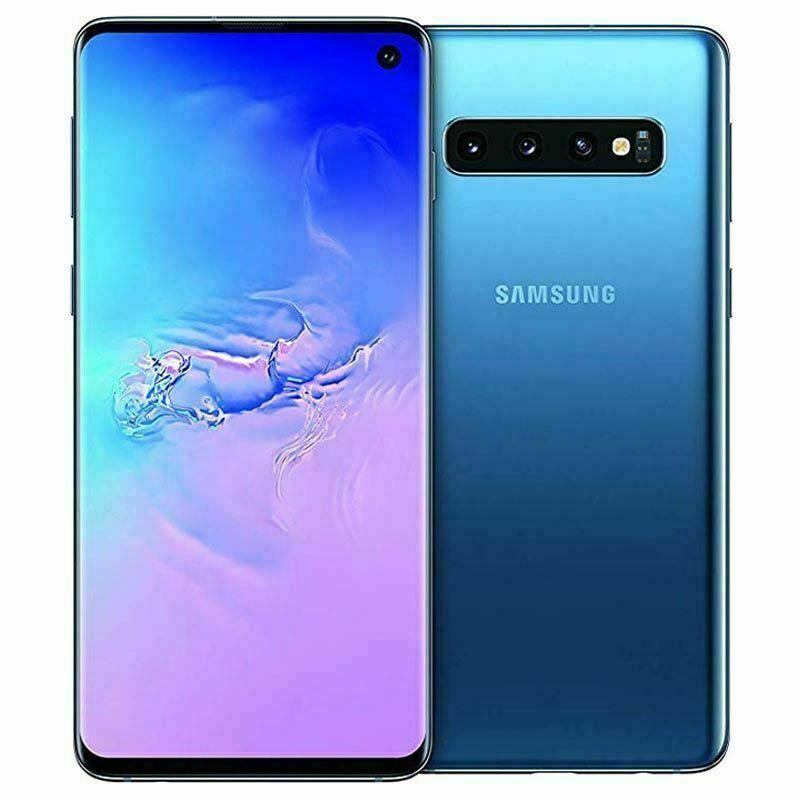 New Samsung Galaxy S10+ Plus 128GB Unlocked 4G-Blue