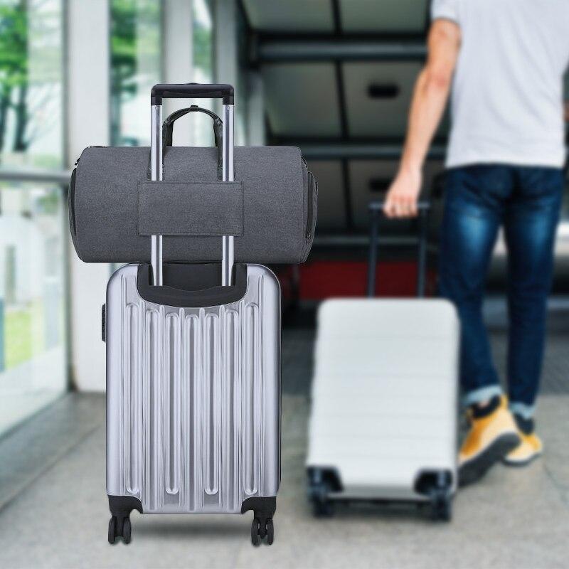 New Travel Bag Shoulder Strap Duffel Bag Business Fashion Carry on Hanging Clothing Multiple Pockets high quality