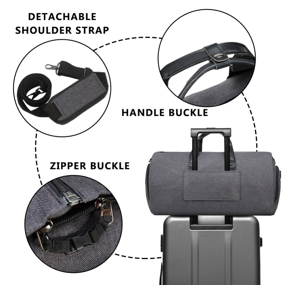New Travel Bag Shoulder Strap Duffel Bag Business Fashion Carry on Hanging Clothing Multiple Pockets high quality