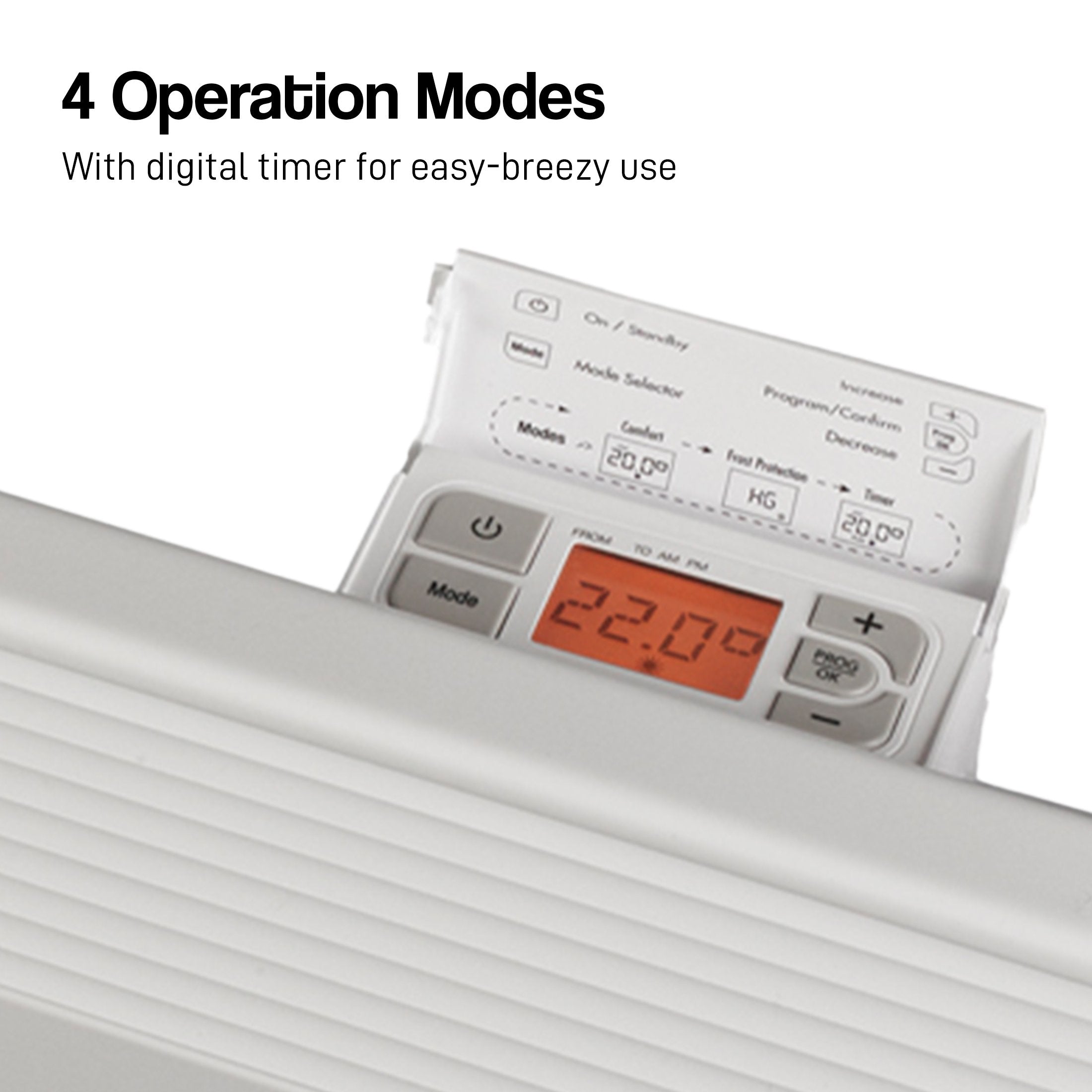 Noirot 2400W Spot Plus Electric Panel Heater w/ Timer Refurbished