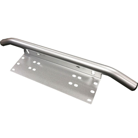 Tools Number Plate Frame BullBar Mount Bracket Car Driving Light Bar Holder Silver AU