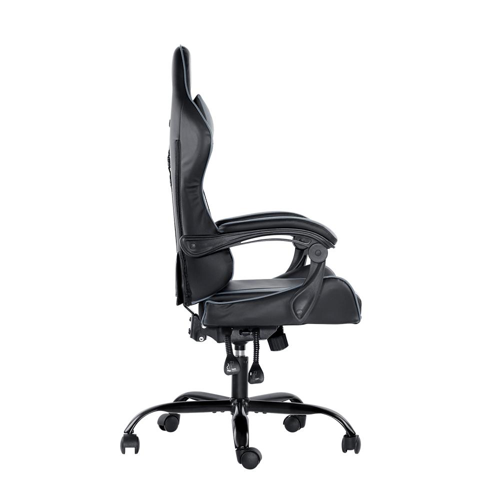 early sale simpledeal Office Chair Gaming Chair Computer Chairs Recliner PU Leather Seat Armrest Black Grey
