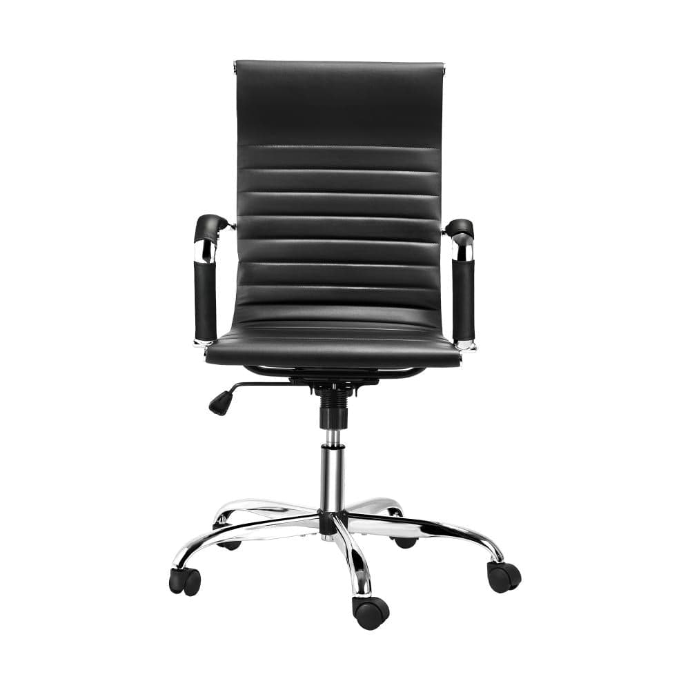 Office Chair Gaming Chair Executive Computer Chairs PU Leather Black