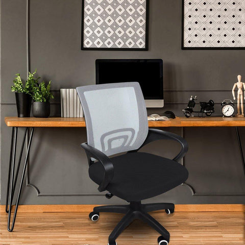 office & study Office Gaming Chair Back Seating Study Seat Grey