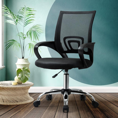 Office Gaming  Chair Computer Mesh Chairs Executive Foam Seat Black