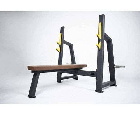 Olympic Flat Weight Bench Press, Multifunctional Strength Training&Home Gym System