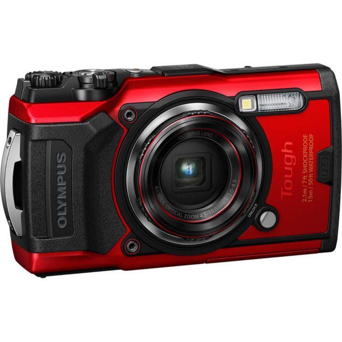 Olympus Compact Tough Camera (Red)