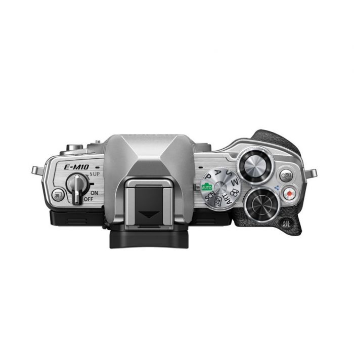 Olympus Mark IV/4 Silver Camera with M.Zuiko Pro 12-45mm f/4.0 Lens