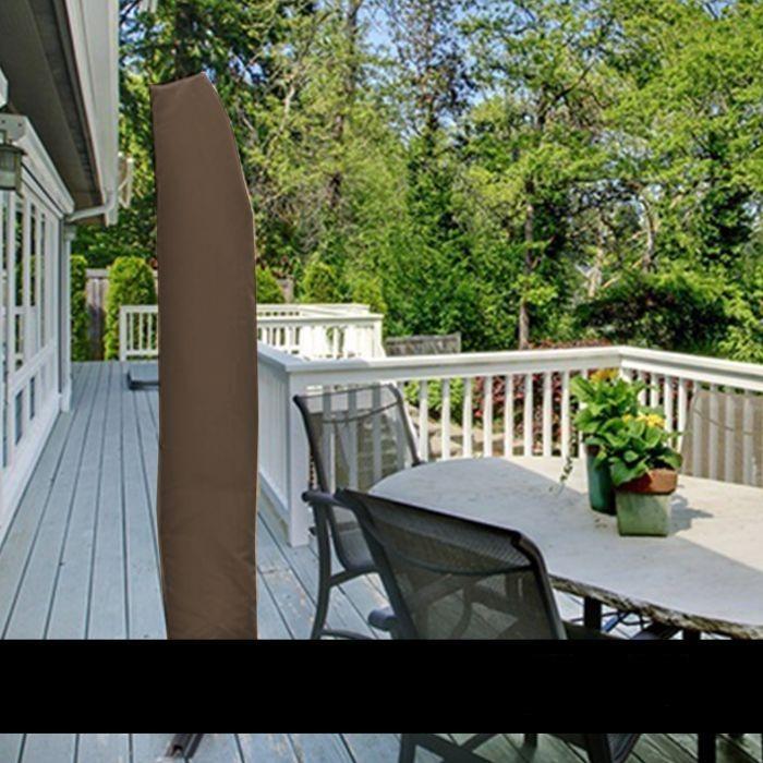 Outdoor 3 Meter Hanging and Folding Umbrella, Outdoor Furniture - photo 7
