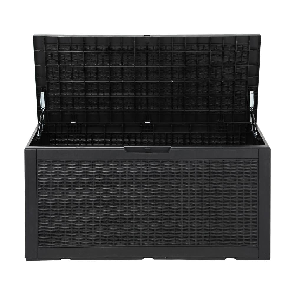 Outdoor Storage Box Cabinet Garden Bench Toys Tool Storage Sheds 380L