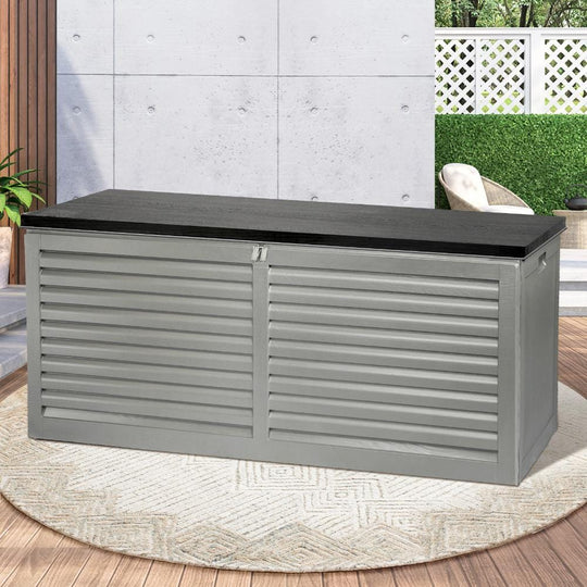 Outdoor Storage Box Container Lockable Indoor Toy Tools