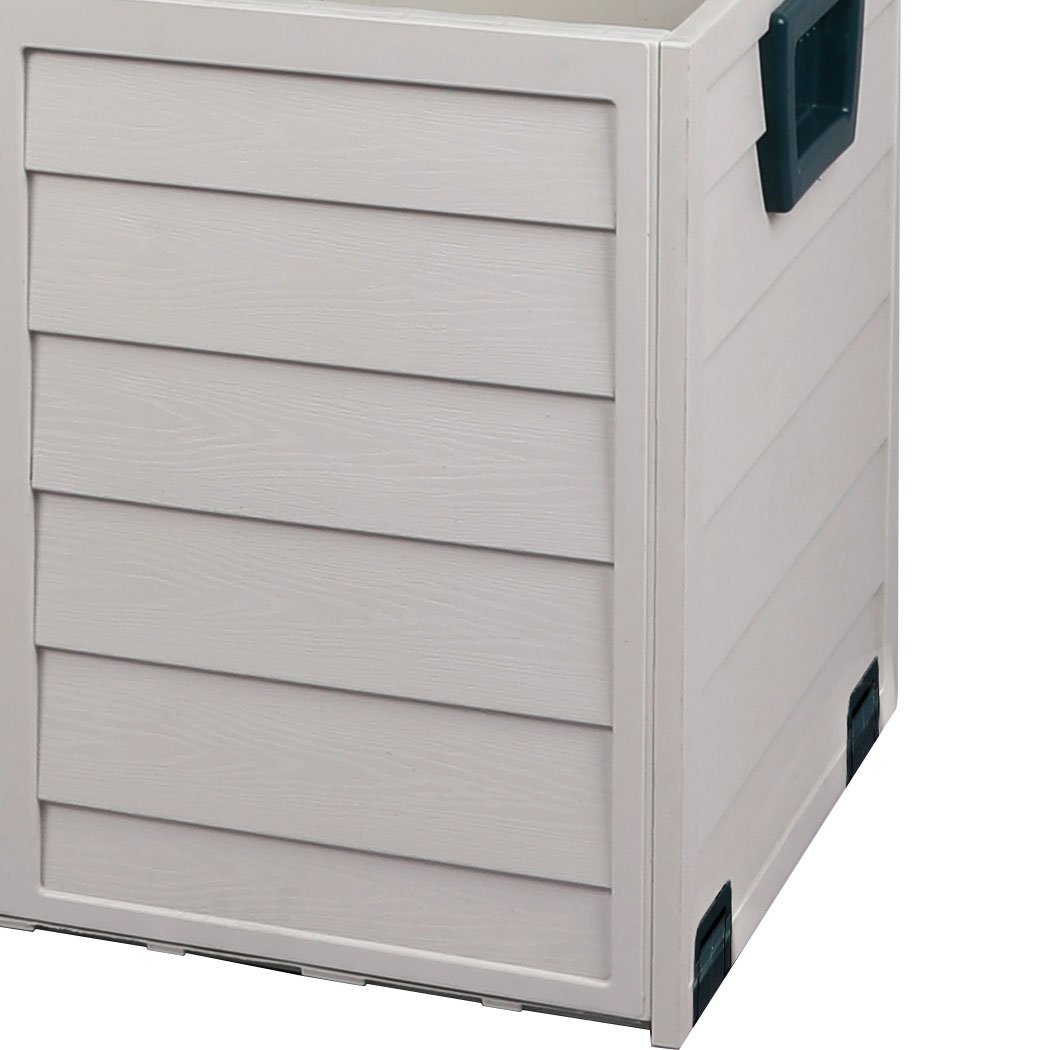 Garden / Agriculture Outdoor Storage Box Garden Lockable Toys Tools Container Waterproof Indoor 290L