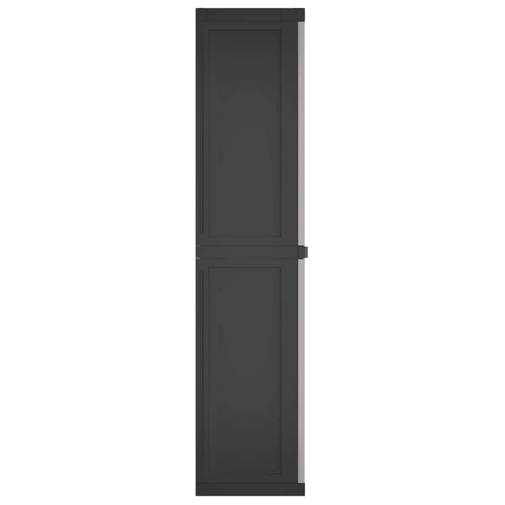 Outdoor Storage Grey and Black Cabinet