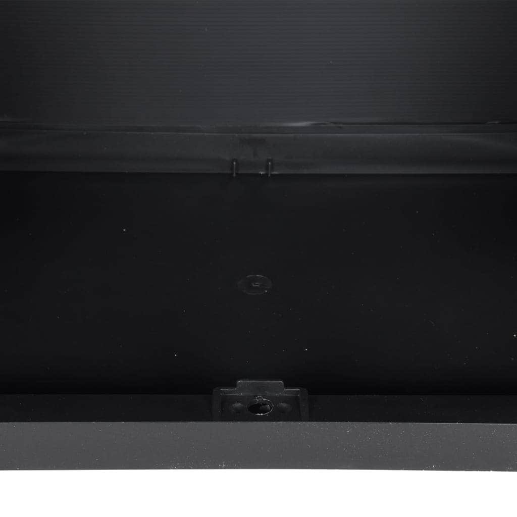 Outdoor Storage Grey and Black Cabinet